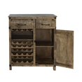 thumbnail image 5 of Emerson Wine Accent Cabinet in Weathered Honey, 5 of 10