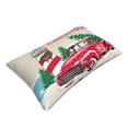 thumbnail image 3 of Fotbe Merry Christmas 1 Pillow Cases - Envelope Closure - Luxury, Extra Soft, Cooling Pillow Covers - Wrinkle, Fade, Stain Resistant-20"x30", 3 of 9