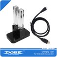 thumbnail image 3 of DOBE Station de Recharge RVB à 4 Ports pour Nintendo Switch Joy-Cons - Station de Charge Lumineuse LED Colorée, Accessoire de Jeu à Recharge Rapide, 3 of 5