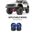 thumbnail image 4 of Llanta de fibra de carbono Tholdsy para 1/10 Axial TRX4 Crawler negro RC accesorios de coche, 4 of 6