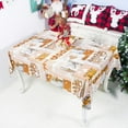 thumbnail image 5 of Christmas Dinner Tablecloth Rectangle Decorative Table Covers, 5 of 6