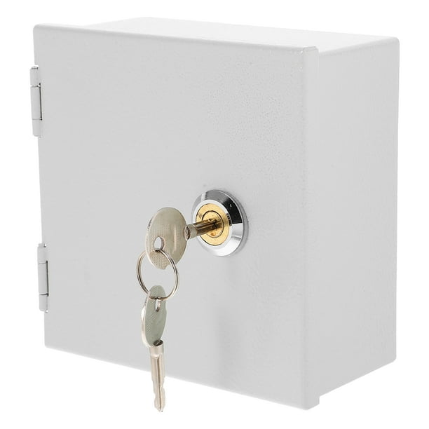 Caja eléctrica con cerradura de seguridad para exteriores, montaje en pared, impermeable, para equipos eléctricos, tomas de corriente, caja de conexiones para proyectos