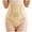 Beige, variant on Luxalzxs Tummy Control Briefs Shapewear for Women High Waisted Butt Lifting Slimming Panties Body Shaper Underwear Girdle
