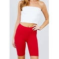 thumbnail image 4 of MOA Collection Women's Cotton Spandex Jersey Short Leggings, 4 of 4