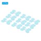 thumbnail image 3 of Uxcell Guirnalda de Cuatro Hojas de 9.8 pies, Paquete de 9 Guirnaldas de Flores de Papel de Seda Colgantes Reutilizables, Azul Claro, 3 of 7