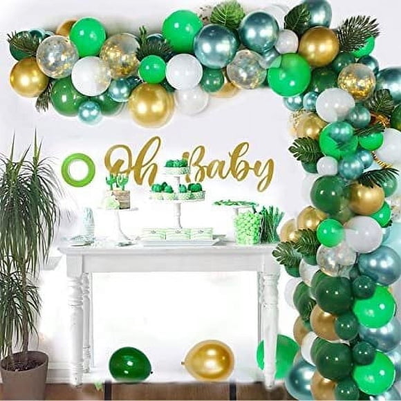 MesaSe Kit d'Arche de Ballons Bleus Ballon en Latex Agate Bleu Marine Guirlande de Ballons Métalliques Bleu Argent pour Garçon Homme Anniversaire Fête Spatiale Shower de Bébé Ramadan Mubarak Décoration