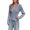 Blue, variant on Cute Cardigans Women Zip Up Knit Long Sleeve Sweater Short Casual Jacket Light Weight Cardigan