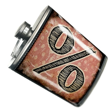 

NEONBLOND Flask % Characters Vintage old rose letter