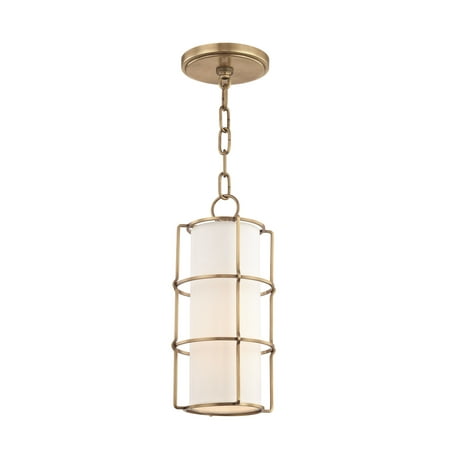 

Hudson Valley Lighting 1510 Sovereign 1 Light 7 Wide Mini Pendant - Brass