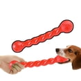 thumbnail image 4 of Juguete de hueso para masticar para perros TPR, juguete de limpieza de dientes no tóxico de goma resistente y duradero resistente a las mordeduras para masticadores agresivos, 4 of 5