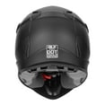 thumbnail image 4 of GLX GX23 Dirt Bike/Motocross Helmet - Matte Black, Small - DOT Approved, 4 of 5