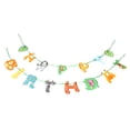thumbnail image 1 of Banner de feliz cumpleaños, banner de feliz cumpleaños de safari, banner de safari, banner de cumpleaños de jungla, rendimiento lleno de energía, 1 of 14