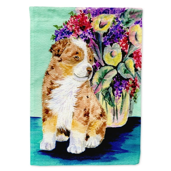 Australian Shepherd Garden Flag