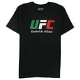 thumbnail image 2 of UFC Mens Ciudad De Mexica Graphic T-Shirt, Black, XX-Large, 2 of 2