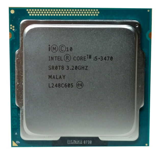 Used Intel Core I5 3470 3 ghz 5 Gt S Lga 1155 Socket H2 Desktop Cpu Sr0t8 Walmart Com