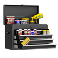 thumbnail image 5 of Gewna 5 Drawers Rolling Garage Tool Chest with Locking System,Metal  Storage Cart  with Side Cabinet,Protective Liner & Tool Rack for Garage Workshop, 5 of 8