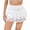 White, variant on WHIPPY Women's Mini Skirt Hight Waisted Layered Ruffle Skirt Beach Lace Short Skirt