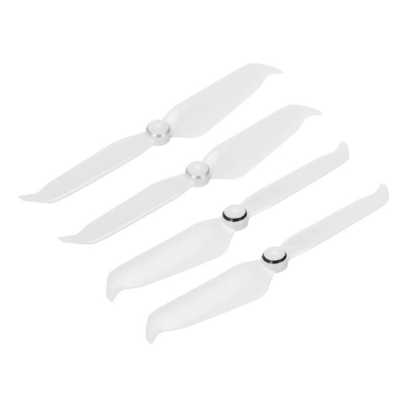 Uxcell 2 Set 9455S RC Propellers Blade Prop 2 Vane 24cm Dia Plastic White Noise Reduction Silent Propeller Drone