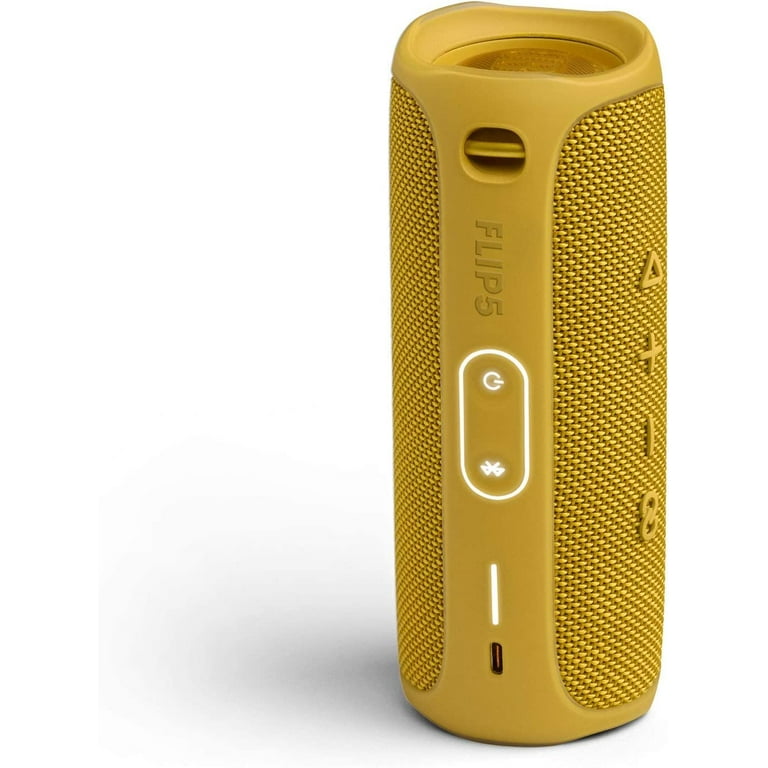 melodrama linse Gutter JBL Flip 5 Waterproof Portable Bluetooth Speaker for Travel, Outdoor and  Home - Wireless Stereo-Pairing - Includes LED Flashlight Key Chain (Yellow)  - Walmart.com