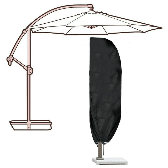 Cubierta Impermeable para Sombrilla de Jardín Oxford, Cubiertas Protectoras para Lluvia para Patio Al Aire Libre, Para Lluvia de Jardín