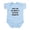 Sky Blue, variant on CafePress - Trust Me My Moms A Physical Therapist Body Suit - Baby Light Bodysuit, Size Newborn - 24 Months