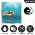 thumbnail image 3 of Turtle under Sea Dishwasher Magnetic Refrigerator Magnet Cover Kitchen Art Panel Decal Sticker Home Decorative 23"x26", 3 of 6