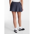 thumbnail image 3 of No Boundaries Pleated Woven Mini Skirt, Women's XXS-XXL, 3 of 5
