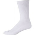 AND1 Men's Cushion Crew Sock, 12 Pack