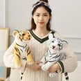 thumbnail image 3 of Tigers Jouet en Peluche Animal en Peluche Tiger Jouets Conte Mignon Réaliste Tiger Animaux en Peluche Animaux Jouet pour Enfants Cadeau pour Garçon Bébé Tiger-Animal en Peluche Réaliste, 3 of 9