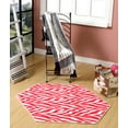 thumbnail image 2 of Furnish My Place Animal Print Rug - 7 ft. Hexagon, Zebra Wild At Heart, Nylon Rug for Patio, Garden, Hallway, Living Room, 2 of 5