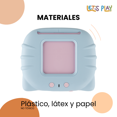 thumbnail image 2 of Juguete de Aprendizaje Let´s Play Tarjetas Flash Parlantes Bilingües para Niños 2 3 y 4 años Azul, 2 of 5