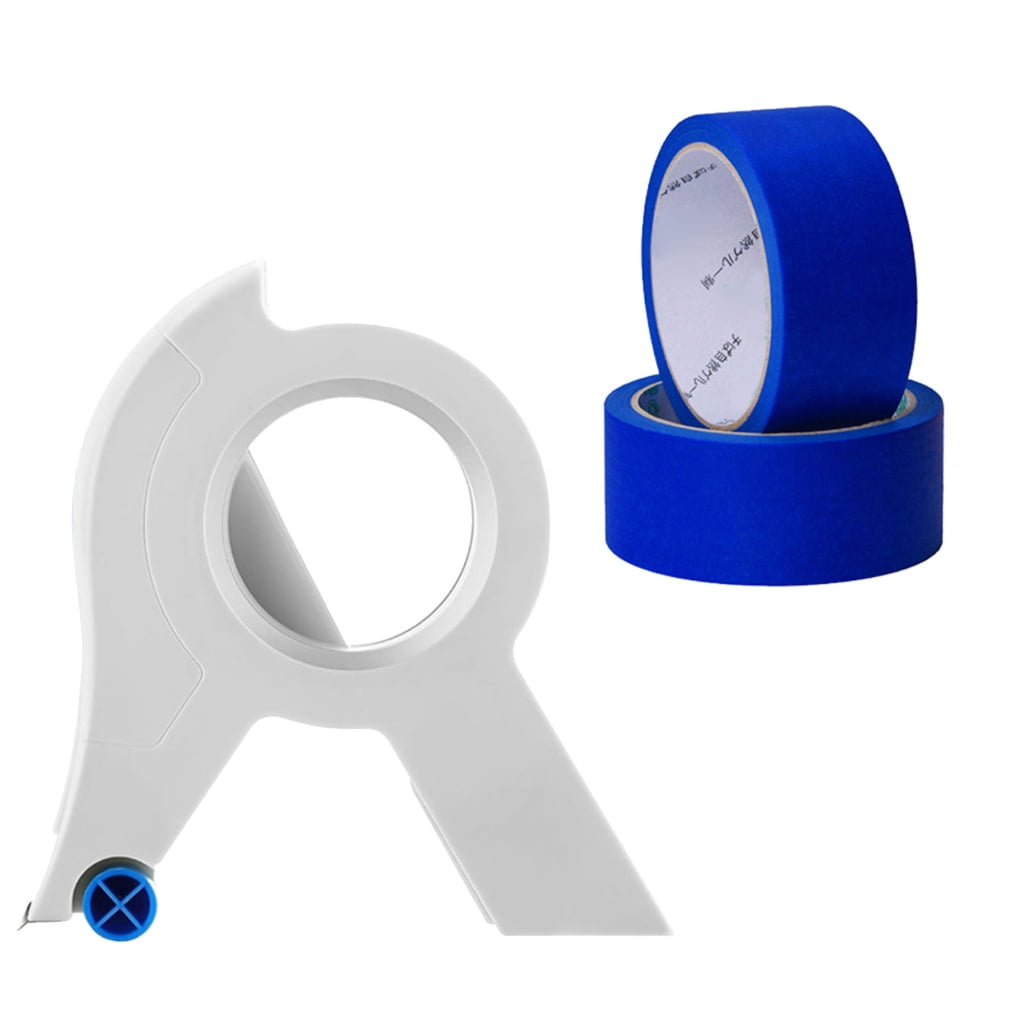 Ergonomic Painter Tape Applicator with 1.37Inchx22Yards Decorating Masking Tape