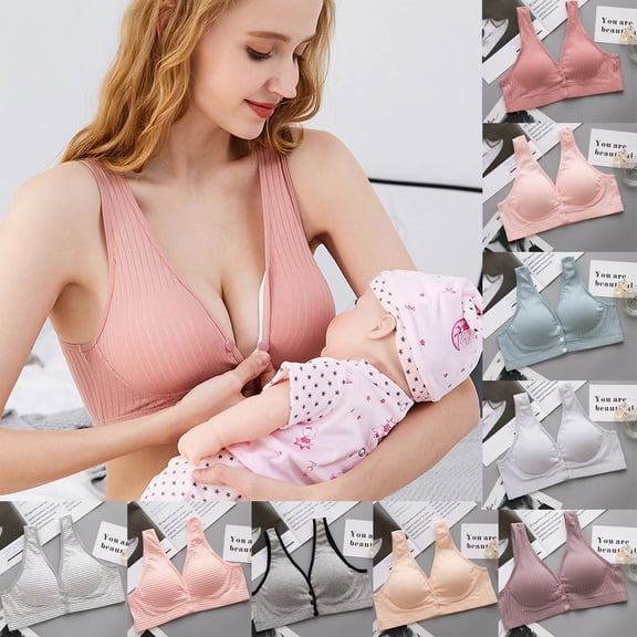 Tejiojio Maternity/Labor/Nursing Clothing Women Feeding Nursing Pregnant Maternity Bra Breastfeeding Underwear