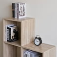thumbnail image 5 of CRO Decor 42.5'' Wood Cube Bookcase 6- grid Stepwise Storage Shelf, 5 of 9