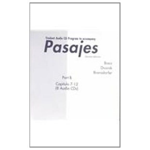 Pre-Owned Student Audio CD Program Part B T/A Pasajes, (Audiobook)