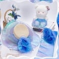 thumbnail image 4 of Tela de organza con volantes de 11 yardas, estilo retro, ideal para adornos de costura, manualidades, vestidos, bolsos y disfraces (azul)., 4 of 9