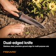 thumbnail image 4 of Hori Hori Garden Knife with Sheath, Multi-Purpose Heavy Duty Gardening Hand Tool for Weeding, Planting, Digging with Hanging Hole, 4 of 4