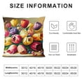 thumbnail image 5 of Spring Flowers Tulip Home Sweet Home Throw Pillow Covers, Cushion Case for Sofa Couch, 5 of 5