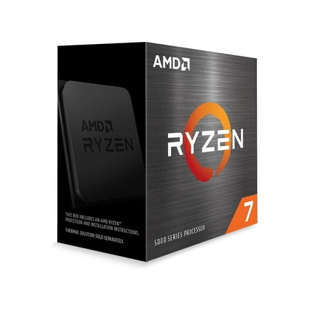 AMD Ryzen 7 5800XT 8-Core Processor, Discrete Graphics, 8 Core, 16  Thread, 105W AM4 36MB