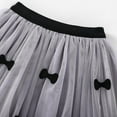thumbnail image 5 of uublik School Skirts for Girls Gray Layered Mesh Skirt Party Birthday Dance Princess Skirt Size 2T-11, 5 of 5