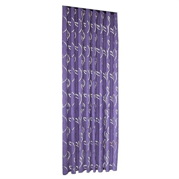 1 Uds. Cortina de ventana de puerta de tul con hojas de enredaderas, Panel transparente, cenefas de bufanda