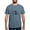 Blue Jean, variant on - Psi Upsilon Flag T Shirt - Mens Comfort Colors Shirt