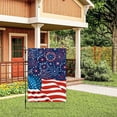 thumbnail image 5 of Btomtd Independence Day Garden Flag Garden Flag Double Sided USA Flag USA 4th July Independence Day Home Farmhouses Decor 12x18 Inch, 5 of 6