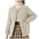 thumbnail image 2 of Chaquetas y abrigos casuales sin capucha de manga larga para mujer, ropa de invierno, abrigo cálido de talla grande, chaqueta de manga larga, abrigo para mujer, 2 of 9