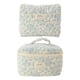 thumbnail image 2 of 2x bolsa de maquillaje estuche de cosméticos con asa para mujeres niñas bolsas de aseo acolchadas para lápiz labial Perfume ceja lápiz loción, 2 of 8