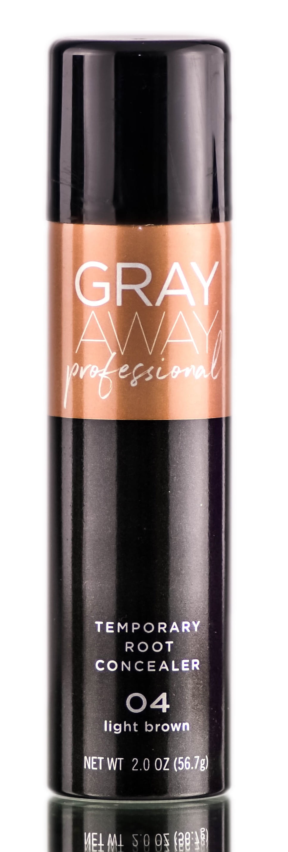 Gray Away Professional Temporary Root Concealer 04 Light Brown / 2 oz