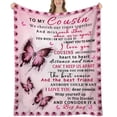 thumbnail image 1 of Manta UHANKRU Cousin Gifts para mujer, 150 x 125 cm, 1 of 8