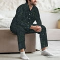thumbnail image 7 of Pofeuu Chemistry Formulas 2 Print Men's Long Sleeve Pajama Set Pijamas Para Hombres Pijamas Para Hombres Mens Pajamas Set-Medium, 7 of 7