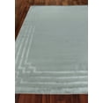 thumbnail image 3 of Exquisite Rugs Vero Aqua/Blue Wool/Bamboo Silk Hand-Knotted Area Rug, 3 of 4