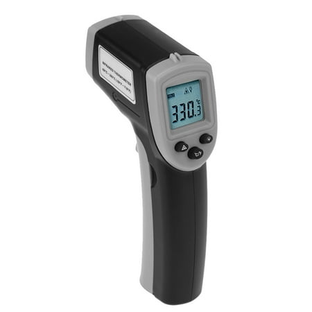 

Vistreck Digital Infrared Thermometer Industrial Temperature Non- with Backlight -50-380°C（NOT for Humans）Battery not included